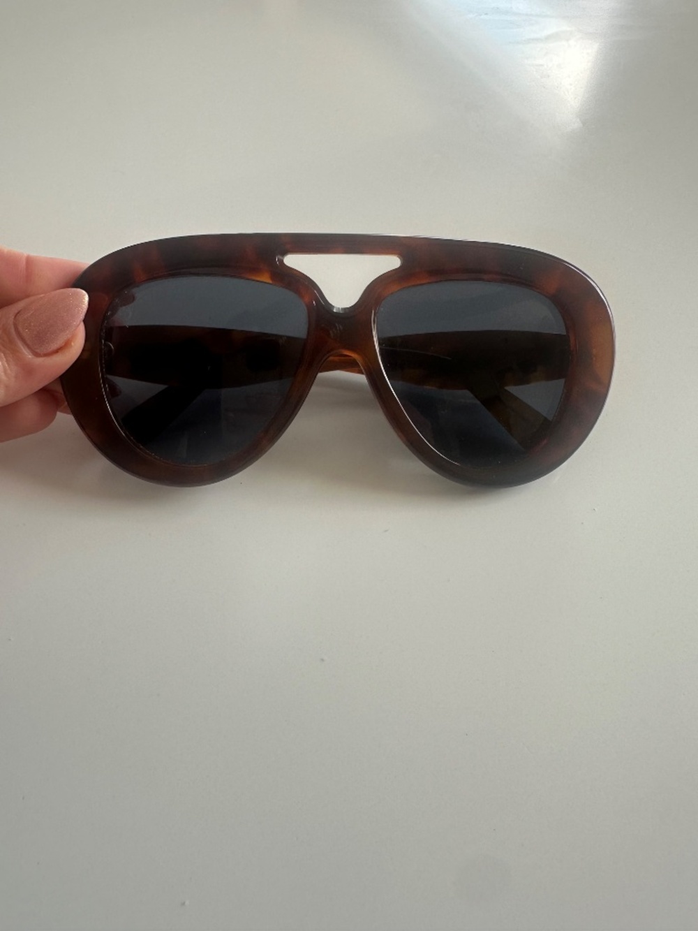 Loewe oversized aviator style sunglasses - Picture 2 of 6